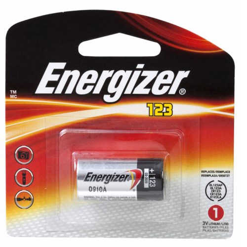 סוללת ליתיום Energizer דגם 123
