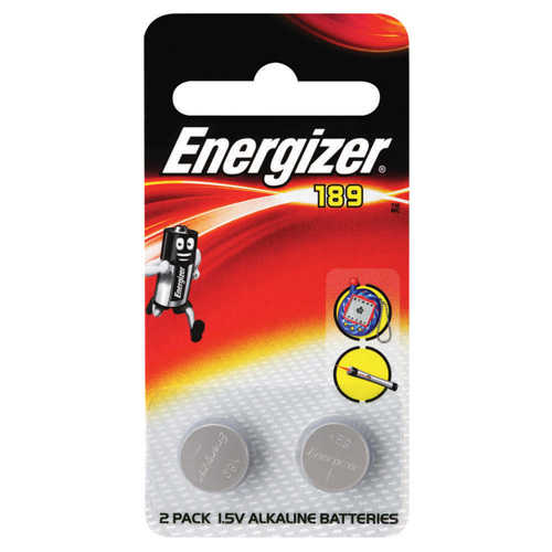 זוג סוללות כפתור Energizer Alkaline דגם 189