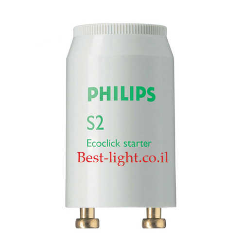 סטרטר לנורת פלורסנט Philips 4-22W דגם S2
