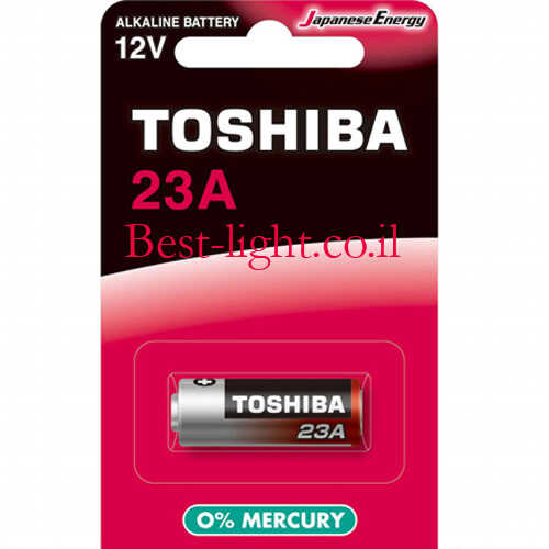סוללת אלקליין Toshiba 12V דגם 23A