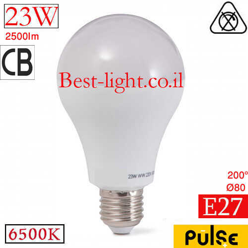 נורת לד PULSE A80 E27 23W 6500K 2500lm
